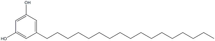 5-Heptadecylresorcinol Struktur