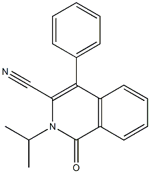  2-Isopropyl-4-(phenyl)-3-cyanoisoquinolin-1(2H)-one