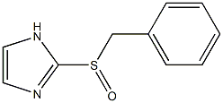 2-Benzylsulfinyl-1H-imidazole,,结构式