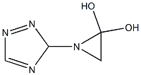 3-(2,2-Dihydroxy-1-aziridinyl)-3H-1,2,4-triazole