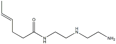 N-[2-[(2-Aminoethyl)amino]ethyl]-4-hexenamide