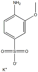 4-Amino-3-methoxybenzenesulfonic acid potassium salt|