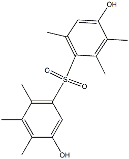 3,4'-Dihydroxy-2',3',4,5,6,6'-hexamethyl[sulfonylbisbenzene]