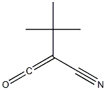 tert-Butylcyanoketene Structure