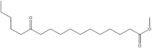 12-Oxoheptadecanoic acid methyl ester Struktur