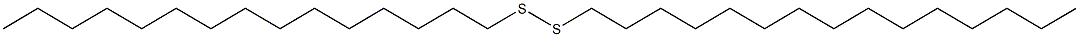 Dipentadecyl persulfide Structure