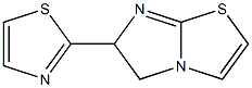 6-(チアゾール-2-イル)-5,6-ジヒドロイミダゾ[2,1-b]チアゾール 化学構造式