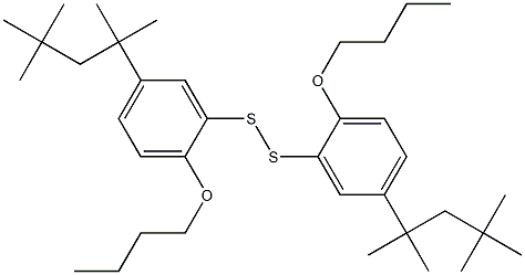 Bis[2-butoxy-5-(1,1,3,3-tetramethylbutyl)phenyl] persulfide