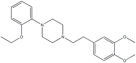 1-(3,4-Dimethoxyphenethyl)-4-(2-ethoxyphenyl)piperazine