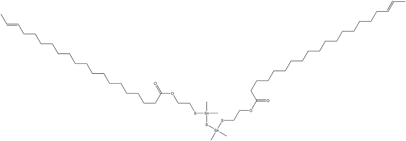  Bis[dimethyl[[2-(17-nonadecenylcarbonyloxy)ethyl]thio]stannyl] sulfide