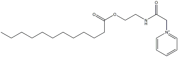  1-[2-Oxo-2-[[2-[(1-oxododecyl)oxy]ethyl]amino]ethyl]pyridinium