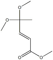  4,4-Dimethoxy-2-pentenoic acid methyl ester