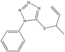 5-(1-Methyl-2-propenylthio)-1-phenyl-1H-tetrazole