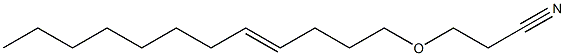 3-(4-Dodecenyloxy)propionitrile,,结构式