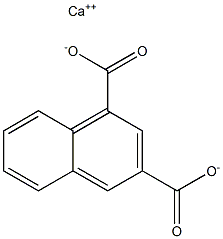 1,3-Naphthalenedicarboxylic acid calcium salt Structure