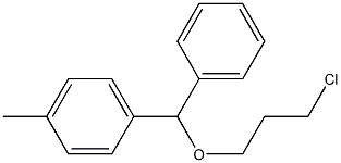 1-Chloro-3-[phenyl(4-methylphenyl)methoxy]propane