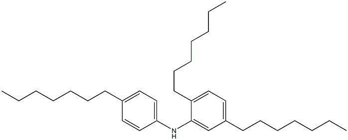 4,2',5'-Triheptyl[iminobisbenzene] Structure