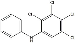 2,3,4,5-Tetrachlorophenylphenylamine 结构式