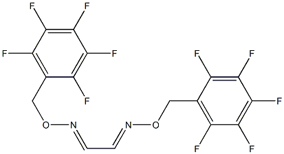  Glyoxal bis[O-[(pentafluorophenyl)methyl]oxime]