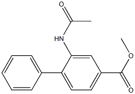 2-(Acetylamino)-1,1'-biphenyl-4-carboxylic acid methyl ester|