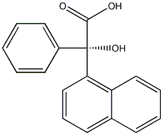 [S,(-)]-Phenyl-1-naphtylglycolic acid