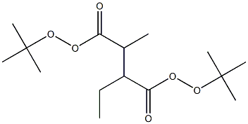 2-エチル-3-メチルブタンジペルオキシ酸ジ-tert-ブチル 化学構造式