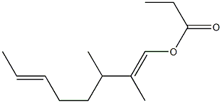 Propionic acid 2,3-dimethyl-1,6-octadienyl ester|