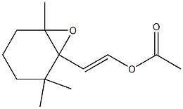 Acetic acid 2-(2,2,6-trimethyl-7-oxabicyclo[4.1.0]heptan-1-yl)vinyl ester