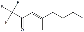 Trifluoromethyl[(E)-2-methyl-1-hexenyl] ketone