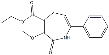 2,5-Dihydro-2-oxo-3-methoxy-7-phenyl-1H-azepine-4-carboxylic acid ethyl ester