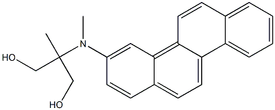  2-[(Chrysen-3-yl)methylamino]-2-methyl-1,3-propanediol