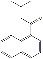 イソブチル1-ナフチルケトン 化学構造式