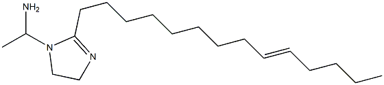 1-(1-Aminoethyl)-2-(9-tetradecenyl)-2-imidazoline Structure