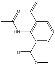  2-Acetylamino-3-ethenylbenzoic acid methyl ester