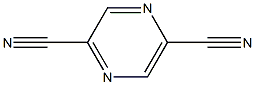 Pyrazine-2,5-dicarbonitrile Structure