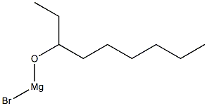 1-Ethylheptyloxymagnesium bromide Structure