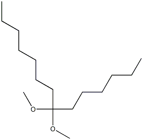 7-Tetradecanone dimethyl acetal Structure