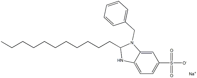  1-Benzyl-2,3-dihydro-2-undecyl-1H-benzimidazole-6-sulfonic acid sodium salt