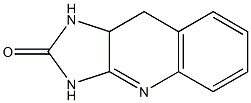 9,9a-Dihydro-1H-imidazo[4,5-b]quinolin-2(3H)-one Struktur