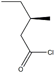 [R,(-)]-3-Methylvaleryl chloride Struktur