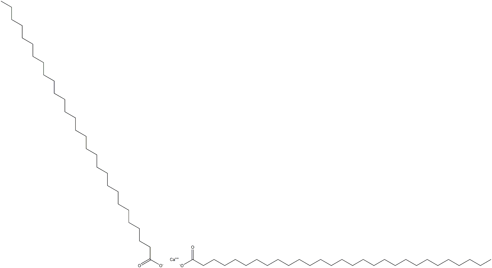 Dinonacosanoic acid calcium salt Structure