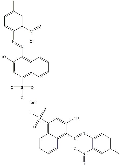 Bis[1-[(4-methyl-2-nitrophenyl)azo]-2-hydroxy-4-naphthalenesulfonic acid]calcium salt