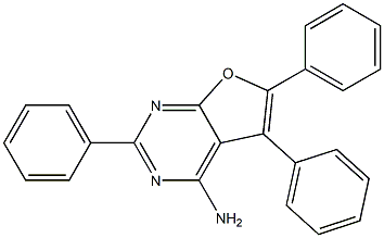  4-Amino-2-phenyl-5,6-diphenylfuro[2,3-d]pyrimidine