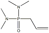 Allylbis(dimethylamino)phosphine oxide Structure