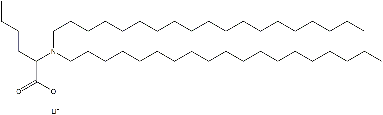  2-(Dinonadecylamino)hexanoic acid lithium salt