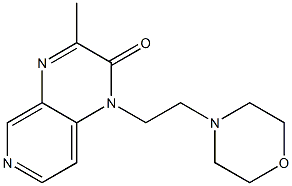 3-Methyl-1-(2-morpholinoethyl)pyrido[3,4-b]pyrazin-2(1H)-one