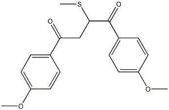 1,4-Bis(4-methoxyphenyl)-2-methylthio-1,4-butanedione