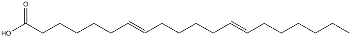 7,13-Icosadienoic acid 结构式