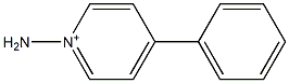 1-Amino-4-phenylpyridinium,,结构式