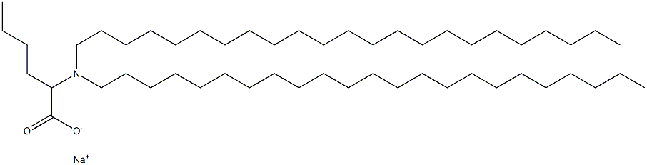 2-(Ditricosylamino)hexanoic acid sodium salt